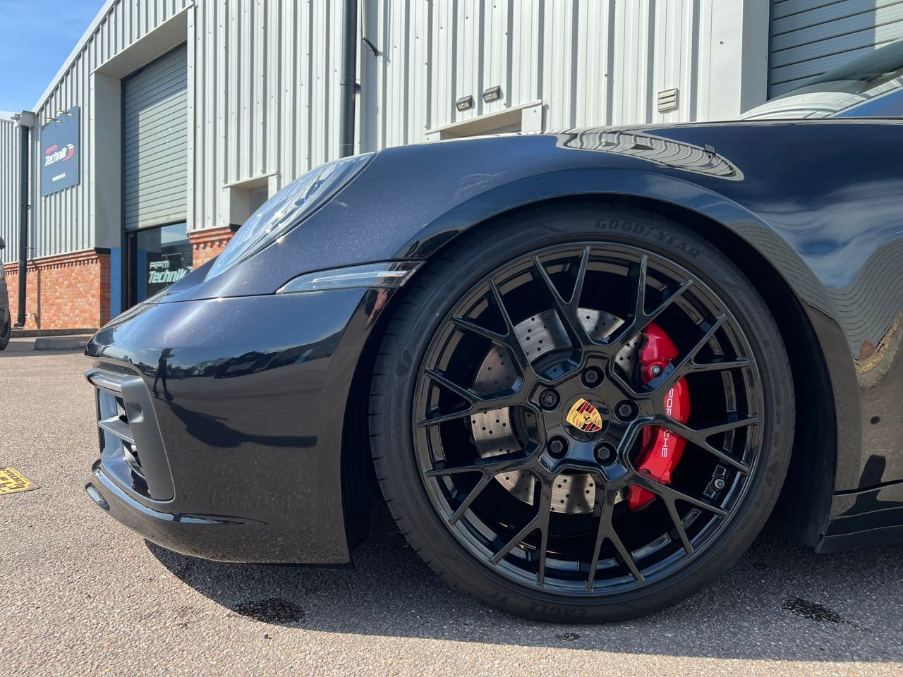 Porsche 992 KW Lowering kit - front left