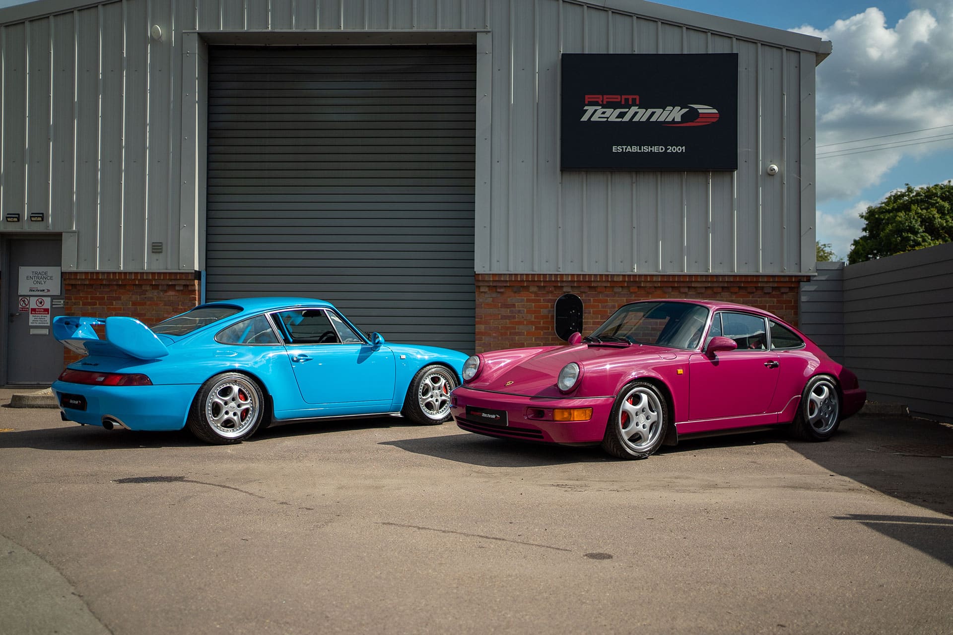 993 RS and 964 RS outside RPM Technik