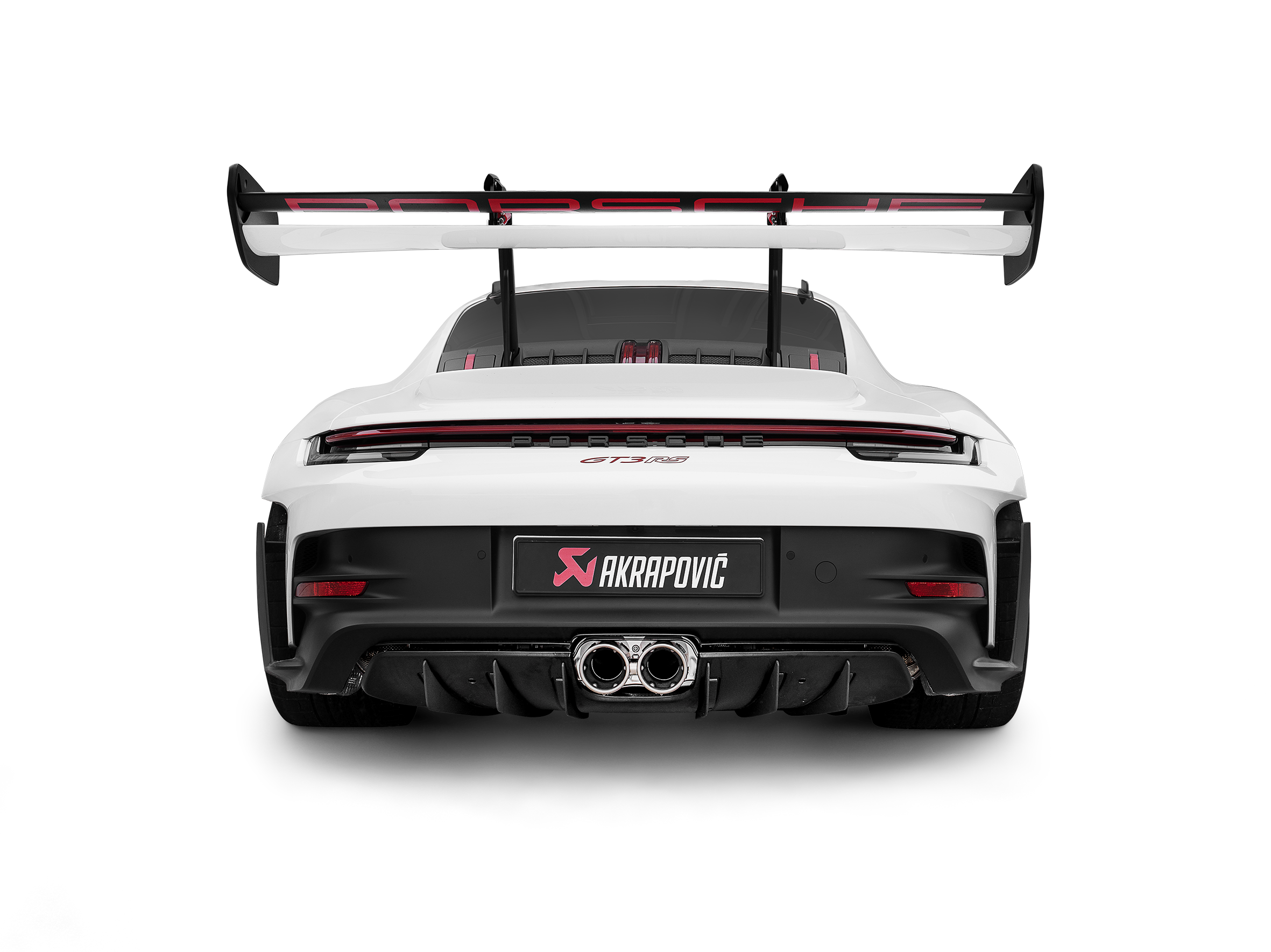 Akrapovic exhaust Porsche 992 GT3RS