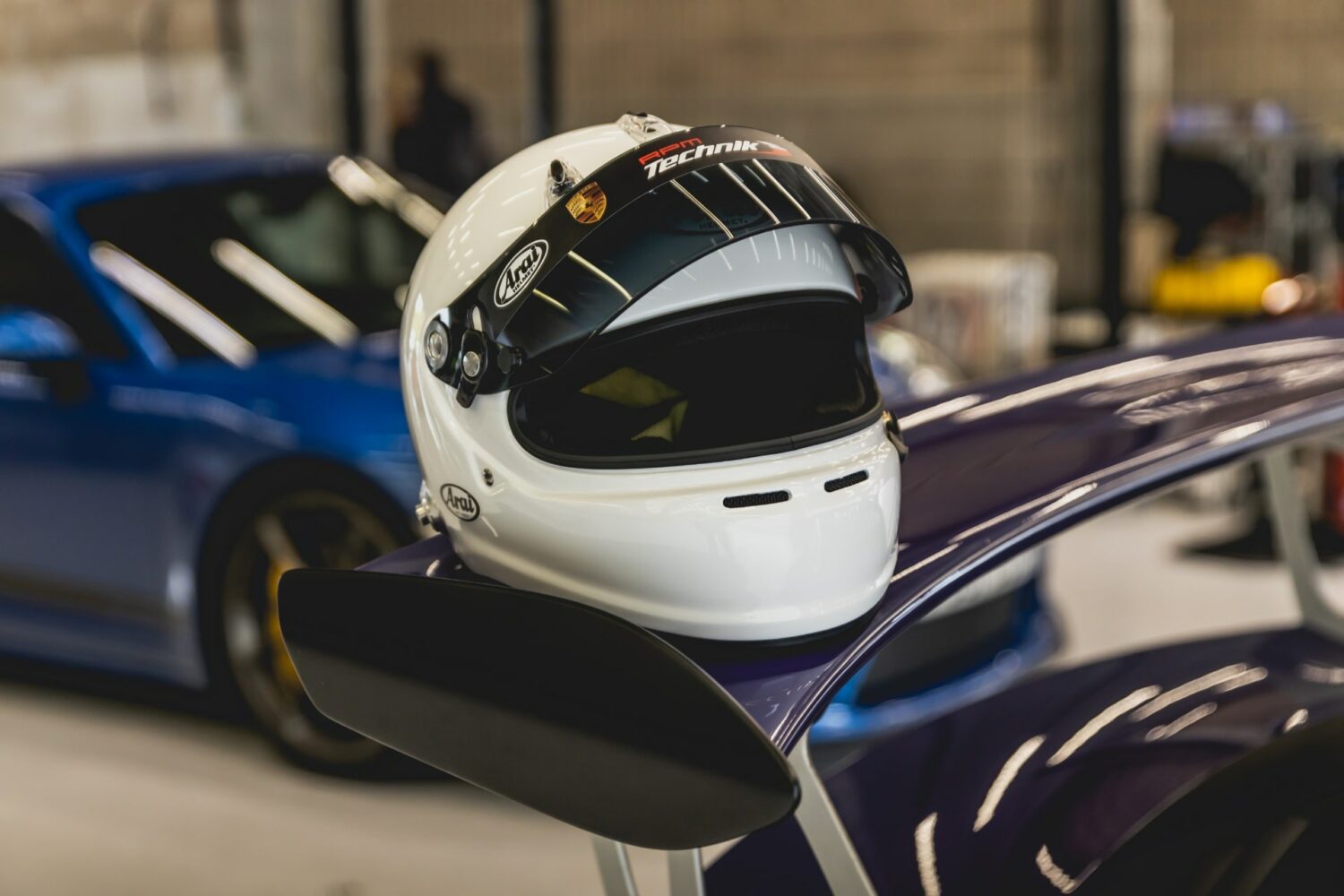 Track day helmet