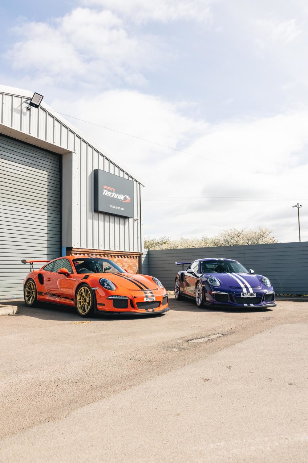 gt3rs track stormers at RPM technik