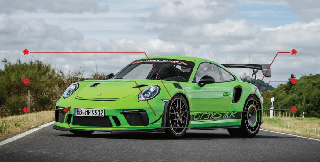 manthey racing gt3rs options