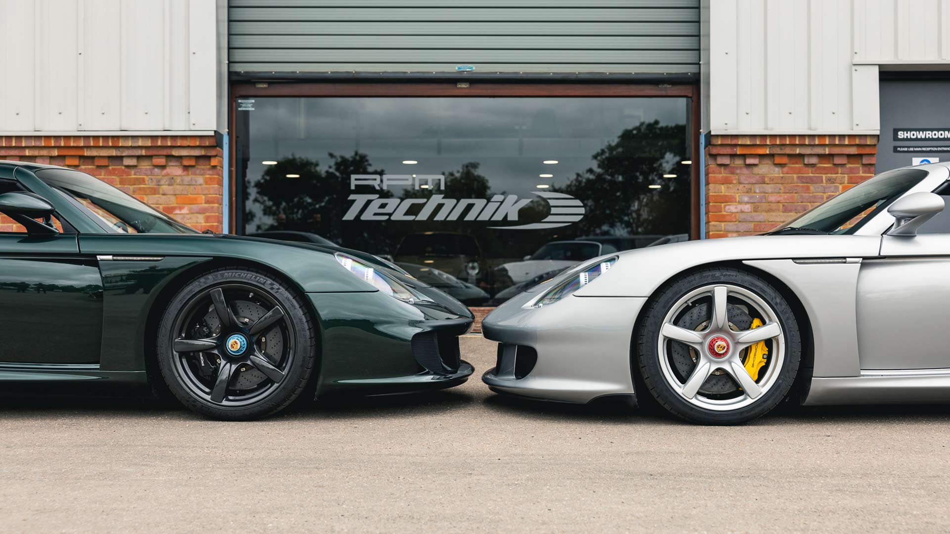 two porsche carreras